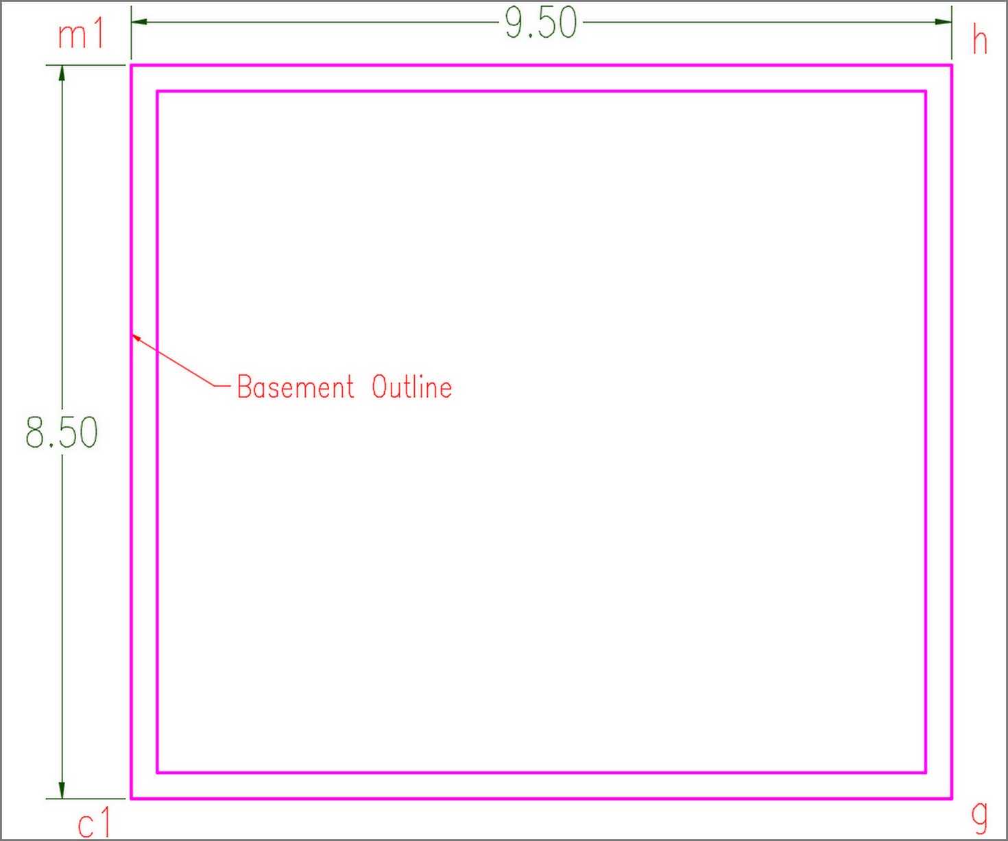 Fig.2.1.2.8 - Basement Exterior Walls h21260 basem exterWalls t800627