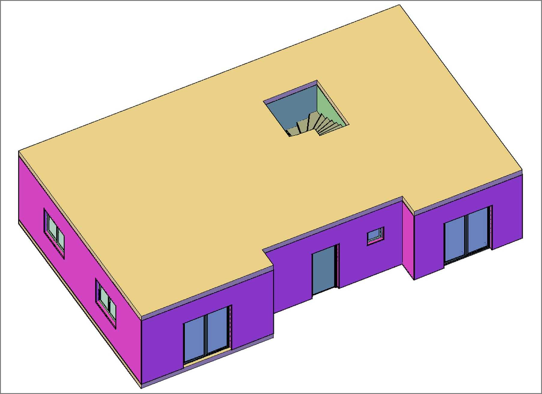 Fig.2.1.7.5 - basement stair h21190 groundFloor slabStairHole 800567
