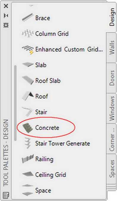 Fig.--- aca18 toolPalet design stairConcrete t232398