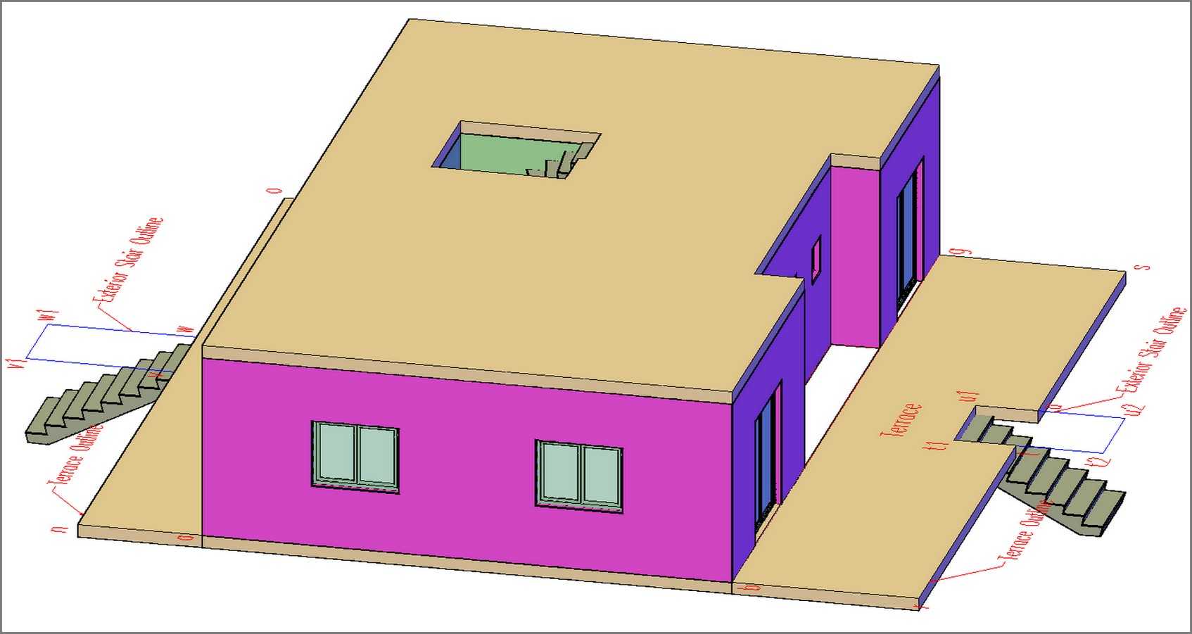 Fig.2.2.7.9 - Ground floor - Exterior Stair h21190 groundFloor 800640